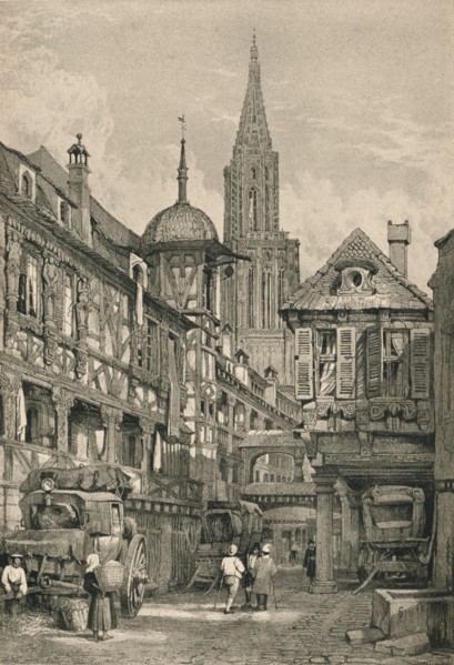 Strasbourg', c1820 (1915). Artist: Samuel Prout.