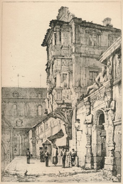 'Bamberg', c1820 (1915). Artist: Samuel Prout.