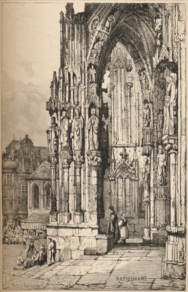 'Ratisbon', c1820 (1915). Artist: Samuel Prout.