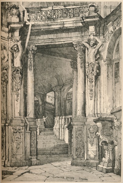 'Dresden', c1820 (1915). Artist: Samuel Prout.