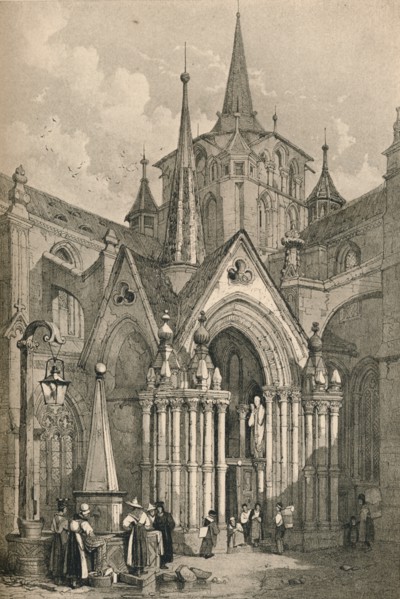 'Lausanne', c1830 (1915). Artist: Samuel Prout.