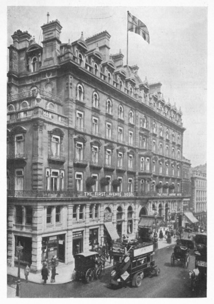 'First Avenue Hotel', 1912. Artist: Unknown.