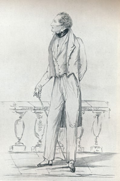 'Byron', c1820s, (1911). Creator: Alfred d'Orsay.