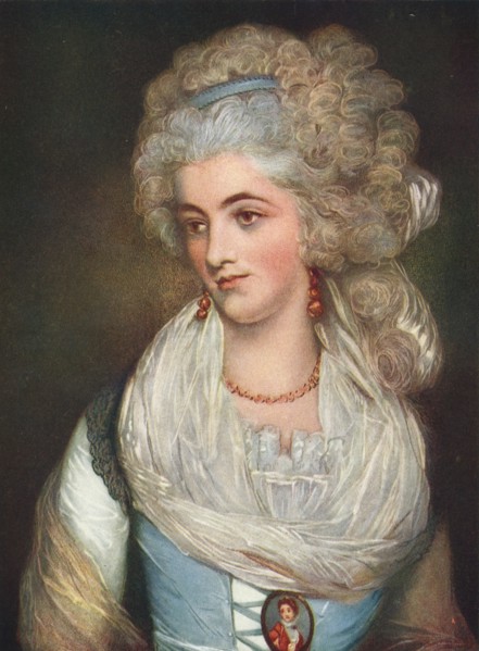 'Miss Chaplin', c18th century (1911). Artists: Percy Henry Martindale, John Russell.