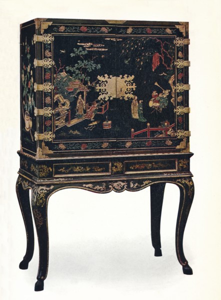 'Incised Lacquered Cabinet', c1680, (1910).  Artist: Unknown.