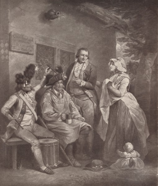 'Trepanning a Recruit', 1791 (1909). Artist: George Keating.