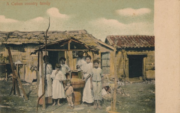 'A Cuban country family', 1908. Artist: Unknown.