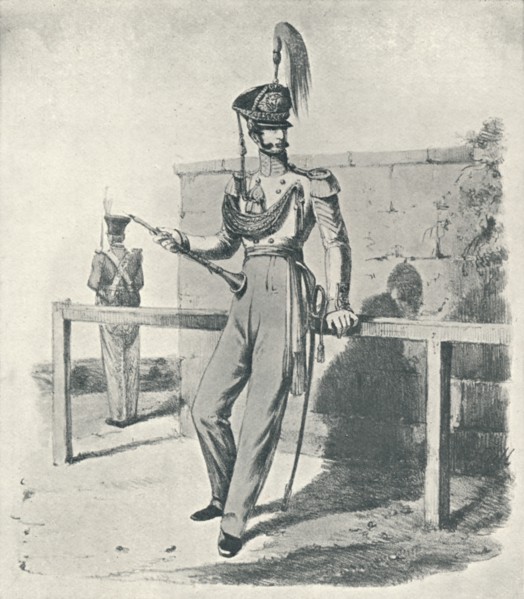 'Royal Marines, Master of the Band (1830)', 1830 (1909). Artist: Maxim Gauci.