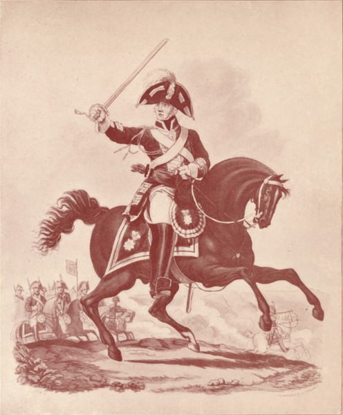 'Officer, 2nd Regiment Life Guards (Waterloo Period)', 1812-1815 (1909). Artist: Joseph Constantine Stadler.