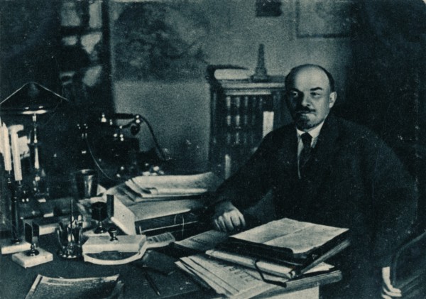 'Vladimir Ilich Lenin, Russian Bolshevik leader, Moscow, Russia, 7th October', 1922. Artist: Unknown.