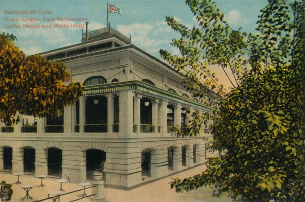 'Santiago de Cuba. Vista Alegre - Café Restaurant. Coffee House and Restaurant', c1910. Artist: Unknown.