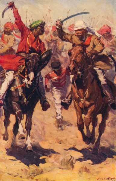 'Hodson at Rohtak', 1857 (c1912). Artist: Unknown.