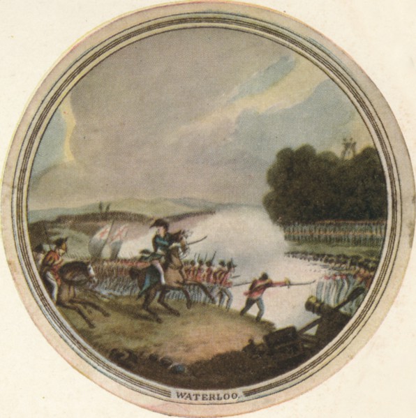 'Battle of Waterloo', 1815, (1910). Artist: Edward Orme.