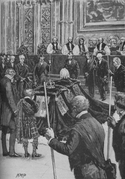 'Funeral of the Prince Consort', c1890. Artist: Henry Marriott Paget.