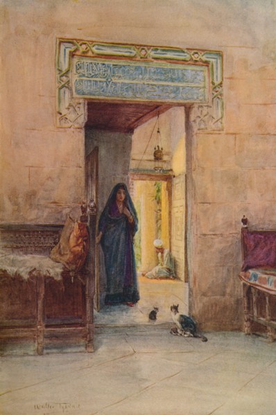 'Entrance to the Hareem',  c1905, (1912). Artist: Walter Frederick Roofe Tyndale.