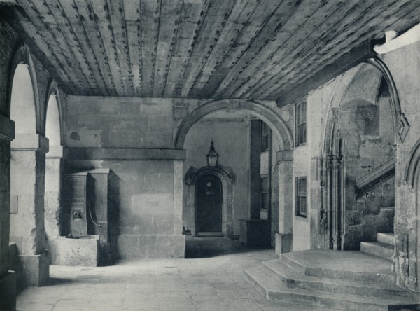 'Cloister Pump and Hall Steps', 1926. Artist: Unknown.