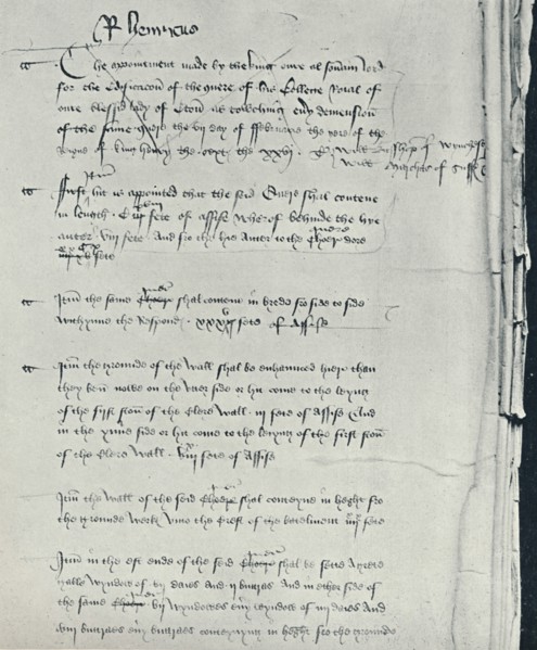 'Henry VI's Avyse with Alterations made in 1450', 1926. Artist: King Henry VI.
