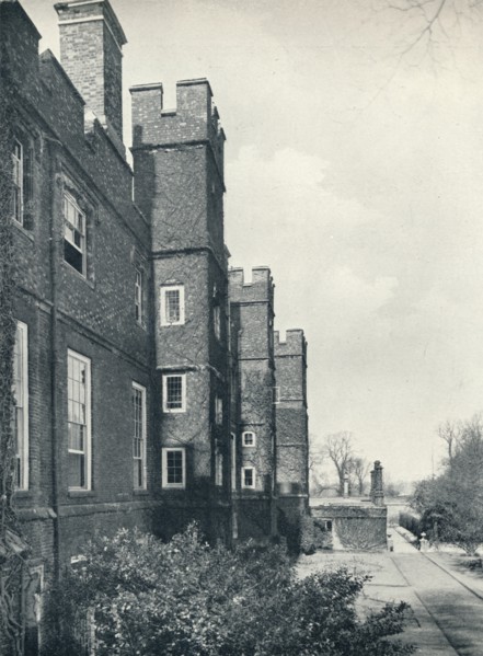 'The East Front of the College', 1926. Artist: Unknown.