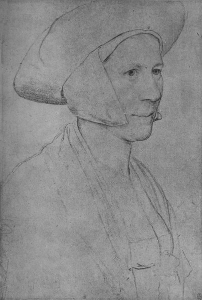 'A Woman: Unknown', 1526-1528 (1945). Artist: Hans Holbein the Younger.