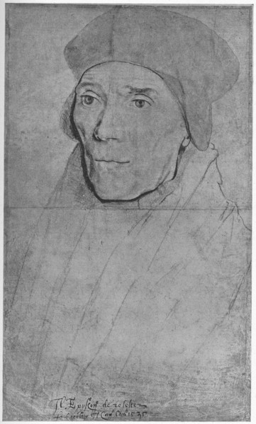 'Cardinal Fisher, Bishop of Rochester', 1532-1534 (1945). Artist: Hans Holbein the Younger.