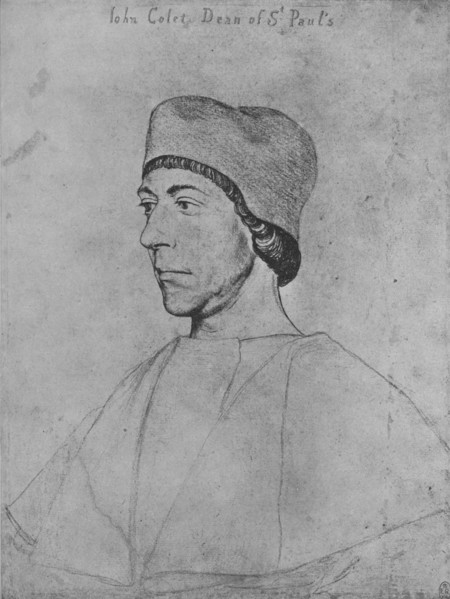 'John Colet', c1535 (1945). Artist: Hans Holbein the Younger.