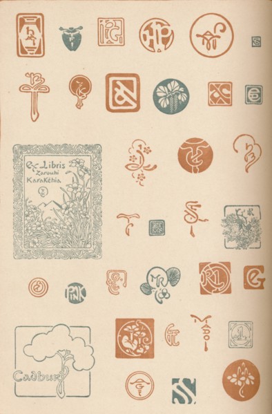 'Monograms and Marks', c1890, (1905). Artist: Unknown.