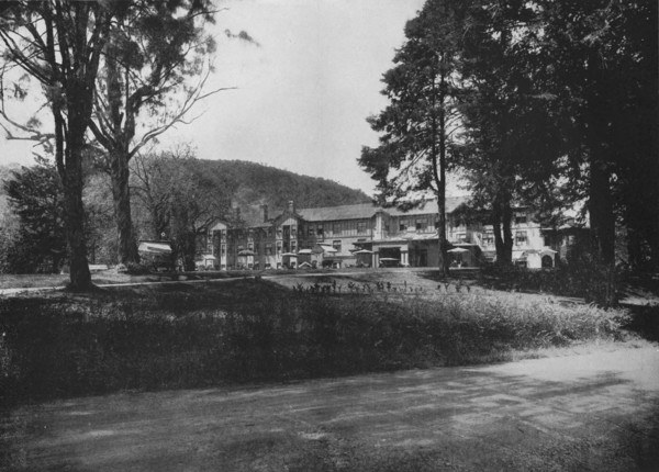 'The Grand Hotel, Nuwara Eliya', c1890, (1910). Artist: Alfred William Amandus Plate.