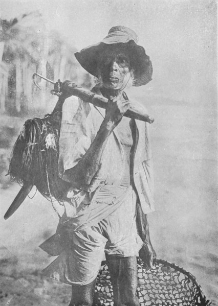 'Fisherman', c1890, (1910). Artist: Alfred William Amandus Plate.