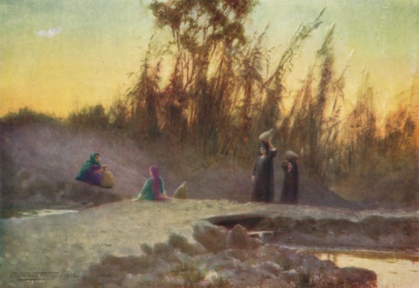 'At the Well', c1880, (1904). Artist: Robert George Talbot Kelly.