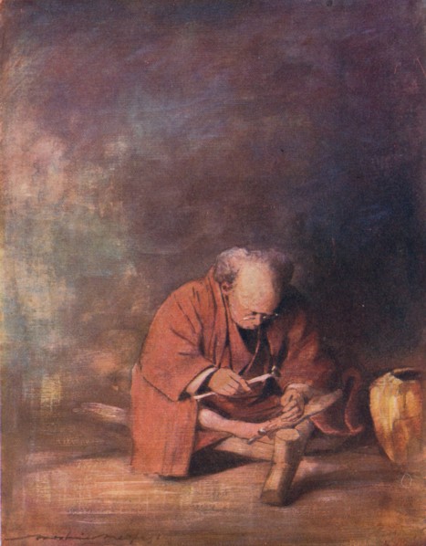 'A Metal-Worker', c1887, (1901). Artist: Mortimer L Menpes.