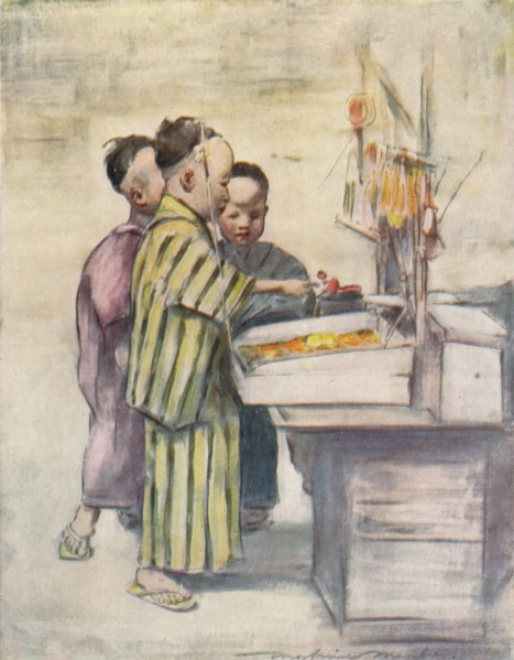 'Playfellows', c1887, (1901). Artist: Mortimer L Menpes.