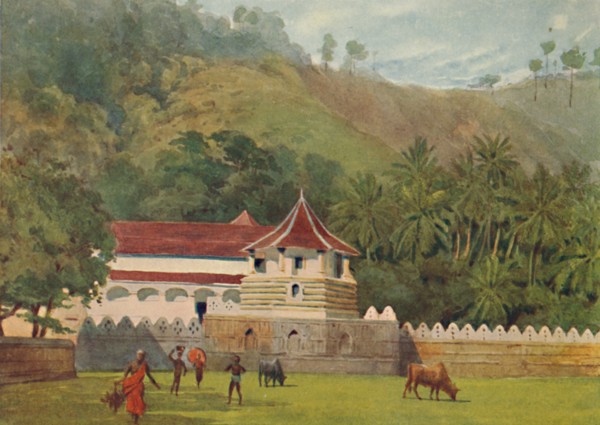 'The Temple of the Tooth, Kandy - Exterior', c1880 (1905). Creator: Alexander Henry Hallam Murray.