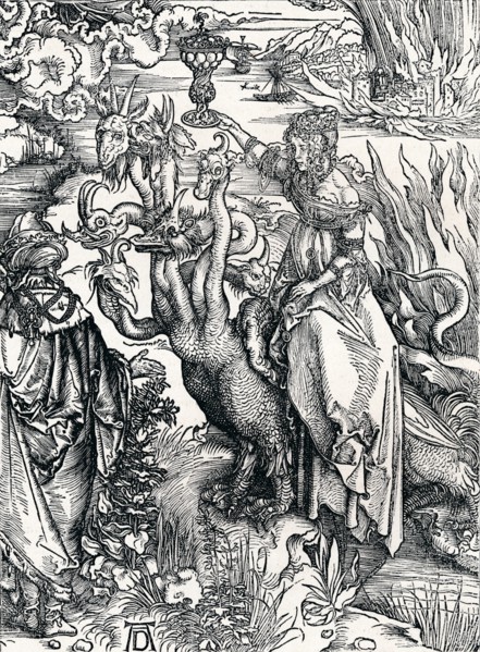 'The Babylonish Whore', 1498, (1906). Artist: Albrecht Durer.