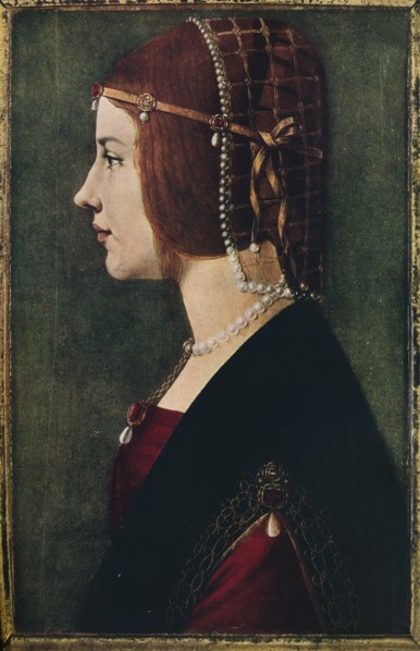 'Portrait of a Young Girl', c1490, (1936). Artist: Ambrogio de Predis.