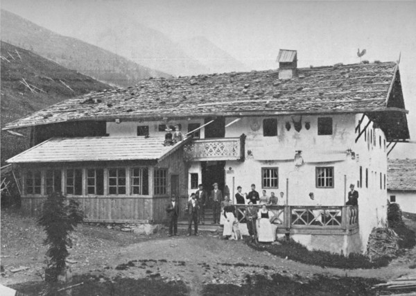 'Mountain Chalet, Tyrol', c1913. Artist: Charles JS Makin.
