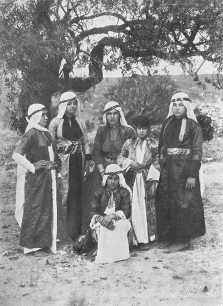 'Group of Druse Ladies', c1913. Artist: Charles JS Makin.