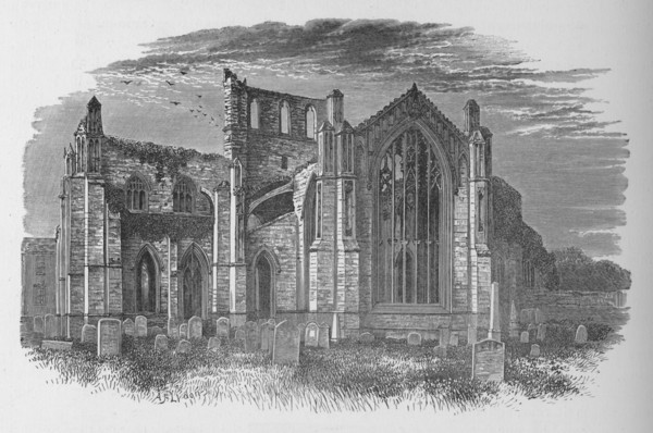 'From the East', Melrose Abbey, c1880, (1897). Artist: Alexander Francis Lydon.