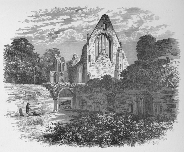 'From the Cloister Court', Dryburgh Abbey, c1880, (1897). Artist: Alexander Francis Lydon.