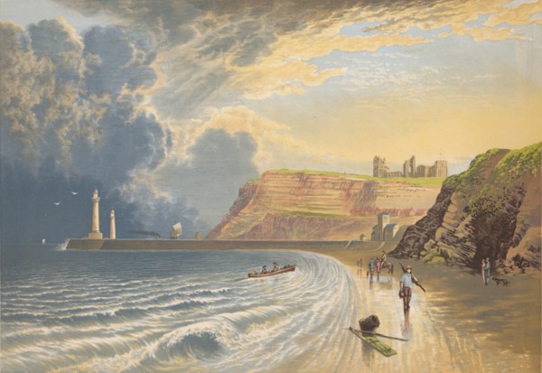 'Whitby Abbey', c1880, (1897). Artist: Alexander Francis Lydon.