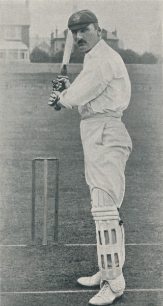'Mr. Maclaren Batting', c1900, (1910). Artist: Unknown.