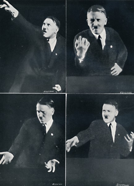 'The maniac of Berchtesgaden had begun to run amuck', c1938, (1945). Artist: Unknown.