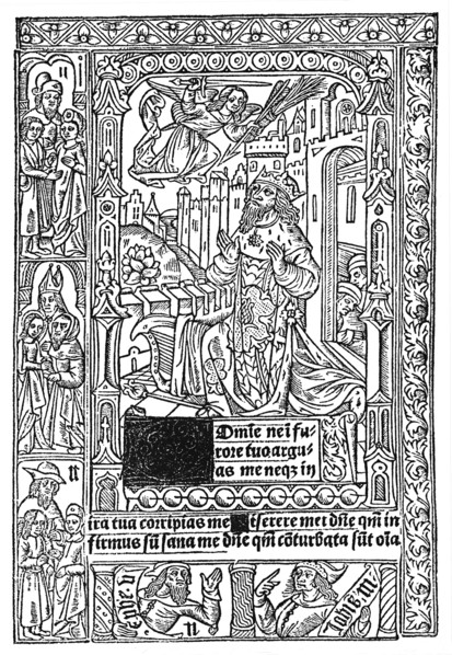 'From Horae ad usum Romanum', 1903. Artist: Denis Meslier.