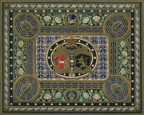 'An Album Cover by Girardet of Vienna', 1863.  Artist: Robert Dudley.