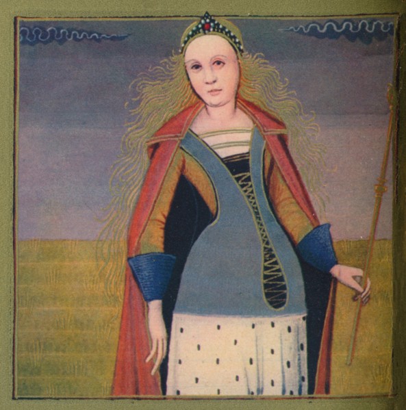 'Didon - Reine De Carthage', 1403, (1939). Artist: Master of Berry's Cleres Femmes.