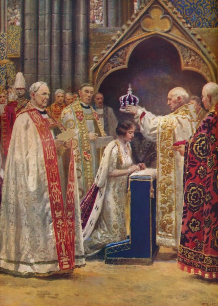 'The Crowning of the Queen Consort', 1937. Creator: Unknown.