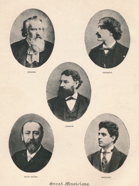 'Great Musicians - Plate VII.', 1895. Artist: Unknown.