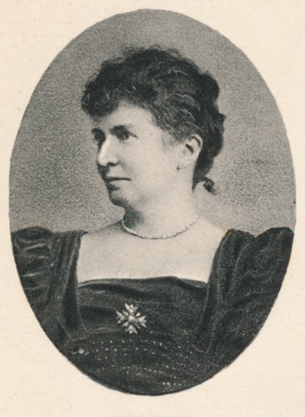 'Lady Halle', c1880, (1895). Artist: F Jenkins Heliog.