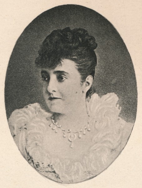'Patti', c1890, (1895). Artist: F Jenkins Heliog.