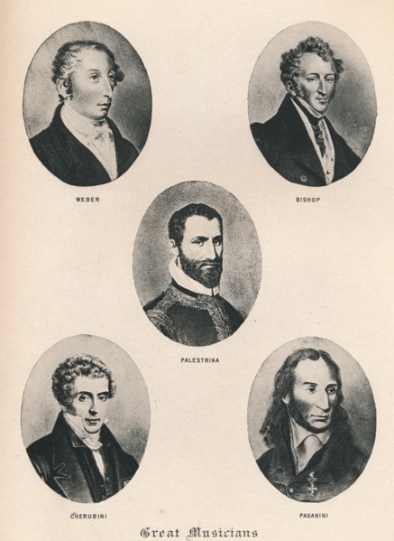 'Great Musicians - Plate XV.', 1895. Artist: Unknown.