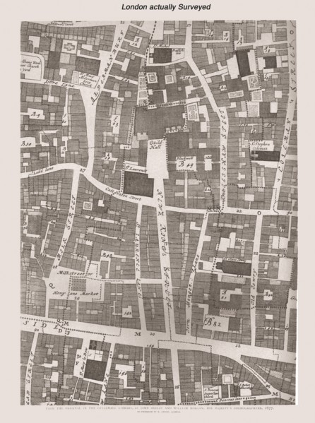 London Actually Surveyed, 1886. Artist: Unknown.